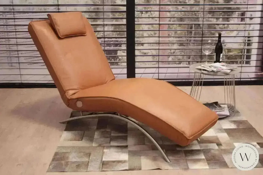 Jonas Relaxliege P4 elektrisch mit Akku in B Toro whisky Koinor