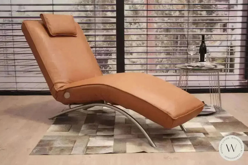 Jonas Relaxliege P4 elektrisch mit Akku in B Toro whisky Koinor