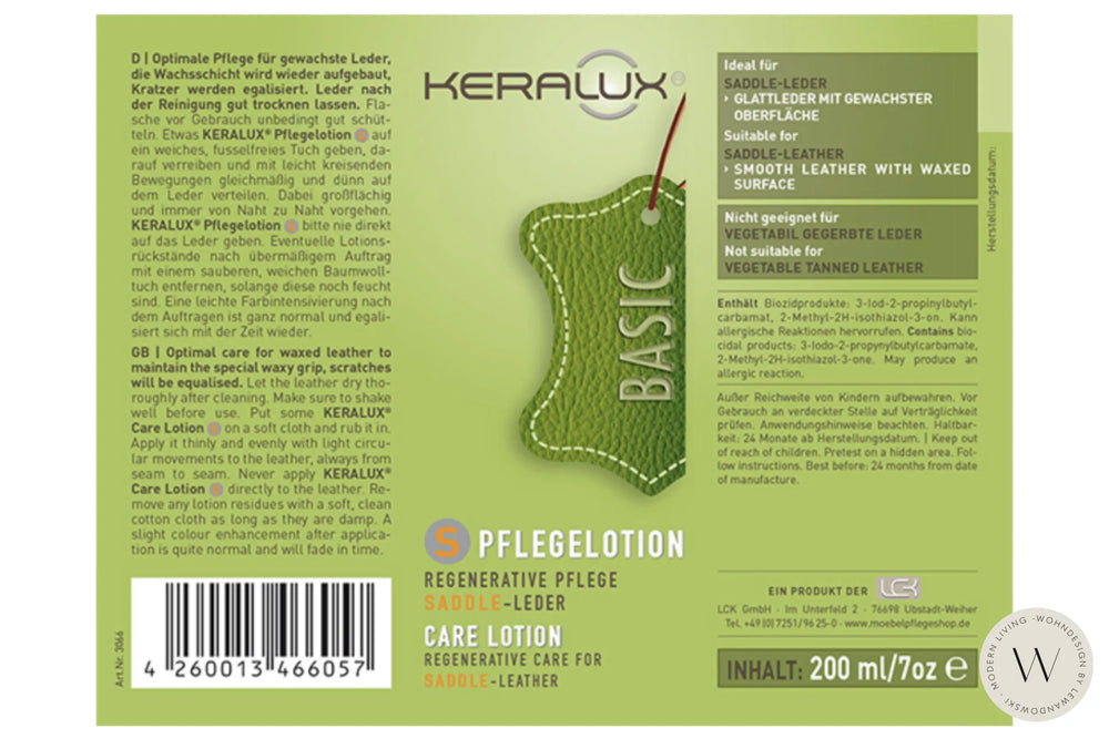 KERALUX® Lederpflege-Set S LCK