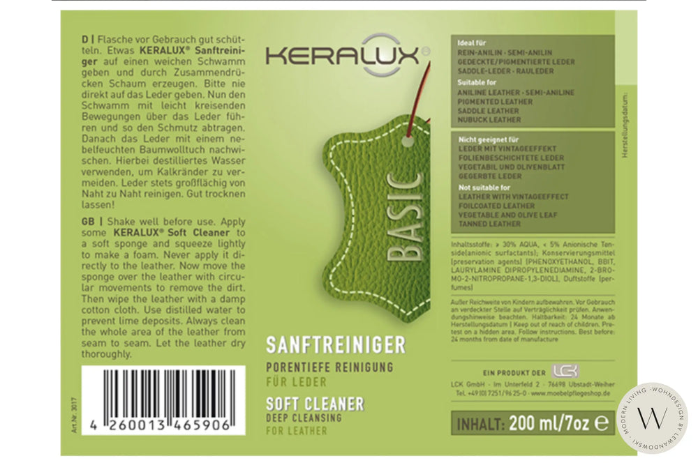 KERALUX® Lederpflege-Set S LCK