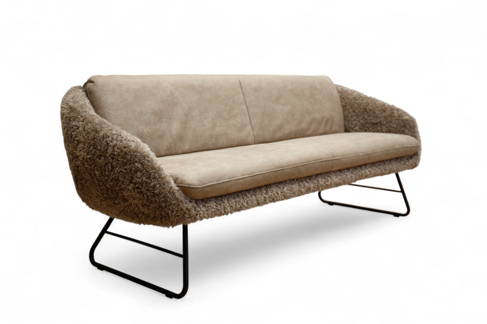 Modell Boneo inkl. 3 Stühle in Mikrofaser Bison Koinor