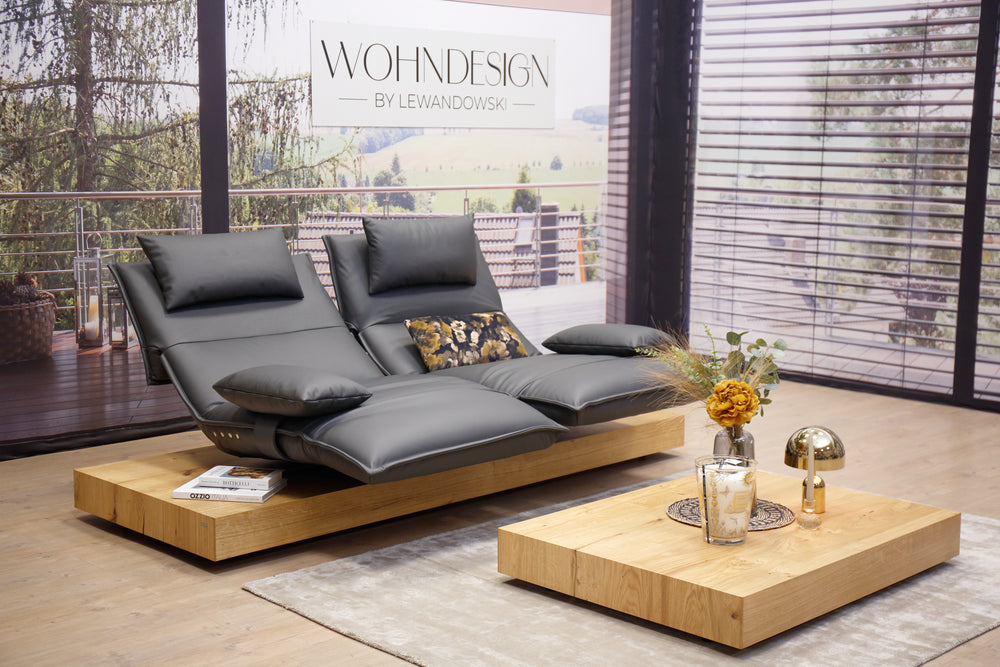 Modell Edit 3 inkl. 4 Kissen in Leder