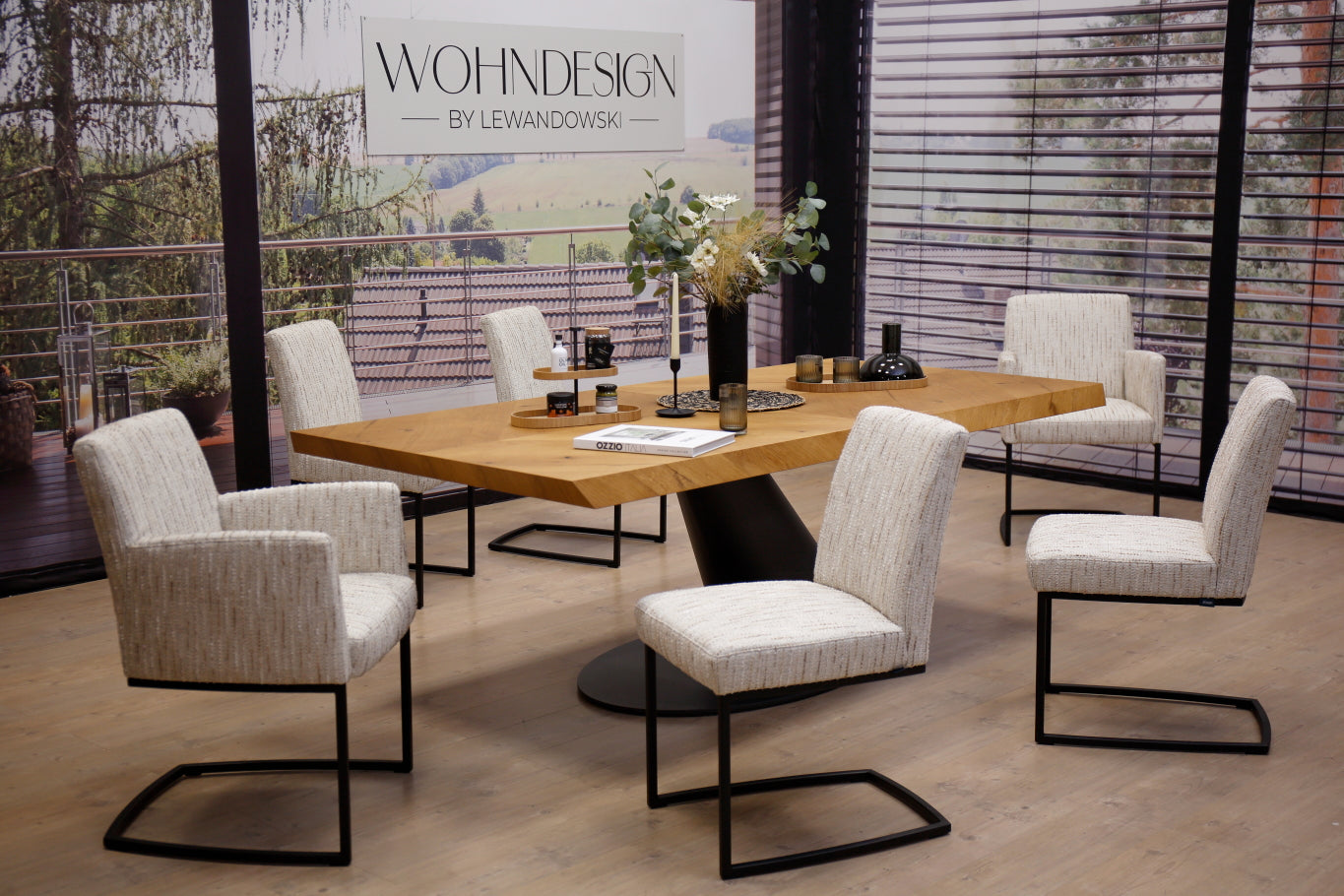 JOOP! Esszimmerstühle (6 Stück) in Stoff