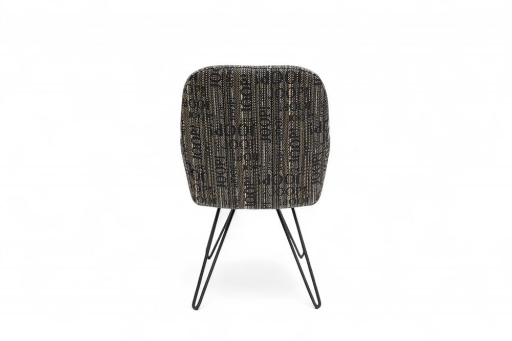 JOOP Stuhl 6553 in Leder/ Stoff Kombination