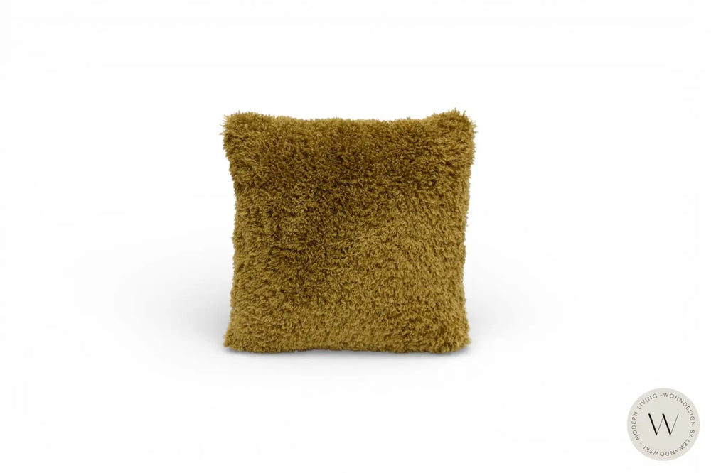 Kissen Fluffy Farbe army (groß) WOHNDESIGN by Lewandowski