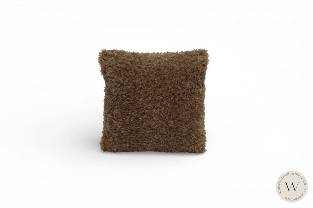 Kissen Fluffy Farbe cacao (groß) WOHNDESIGN by Lewandowski