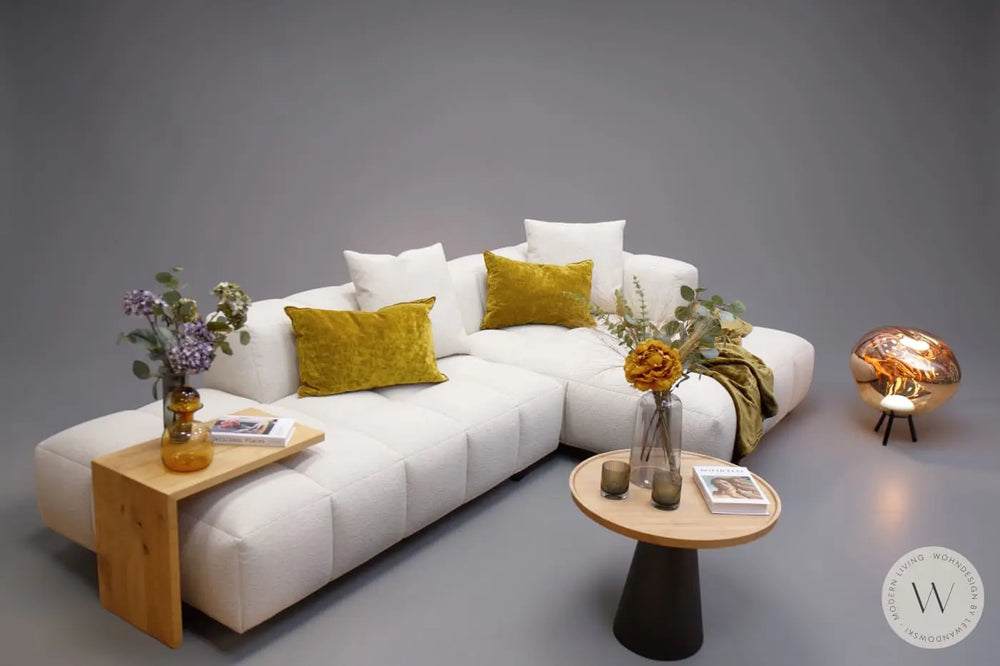 Loungesofa BUBBLE in Stoff Manhattan softform