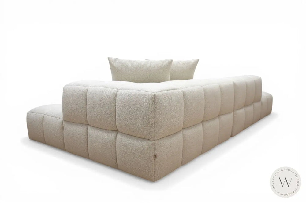 Loungesofa BUBBLE in Stoff Manhattan softform