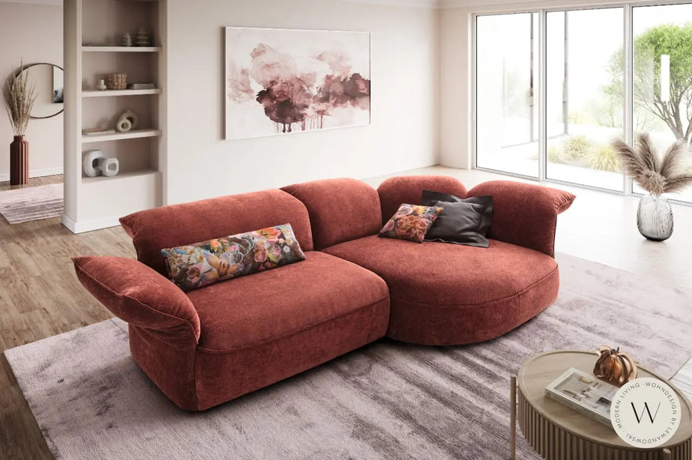 Modell Abby in Stoff Glow (Ecke rechts) Koinor