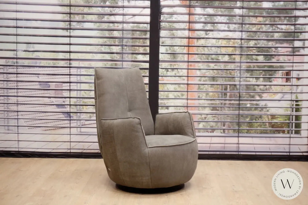 Modell Blobb.De Luxe inkl. Hocker Leder Rhino elefant Bullfrog
