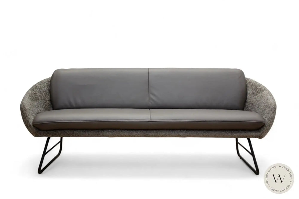 Modell Boneo inkl. 3 Stühle in Leder B Bull carbone Koinor
