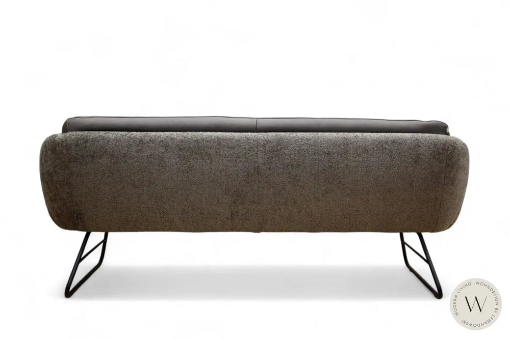 Modell Boneo inkl. 3 Stühle in Leder B Bull carbone Koinor