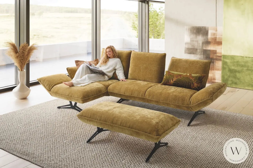 Modell Buddy in Stoff Glow (Liege links) Koinor