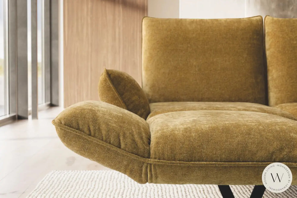 Modell Buddy in Stoff Glow (Liege links) Koinor