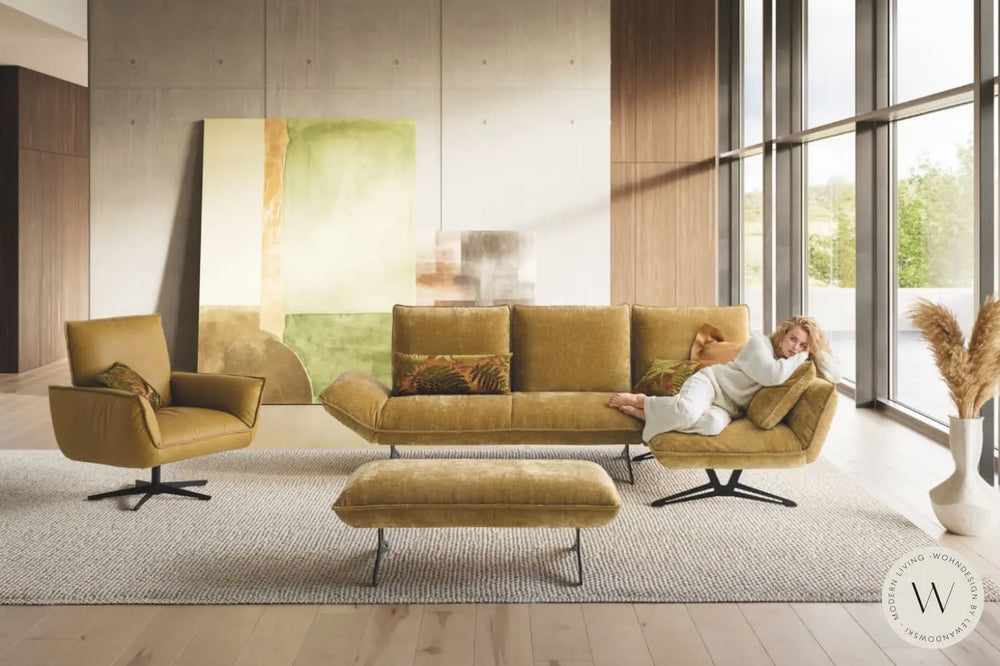 Modell Buddy in Stoff Glow (Liege rechts) Koinor