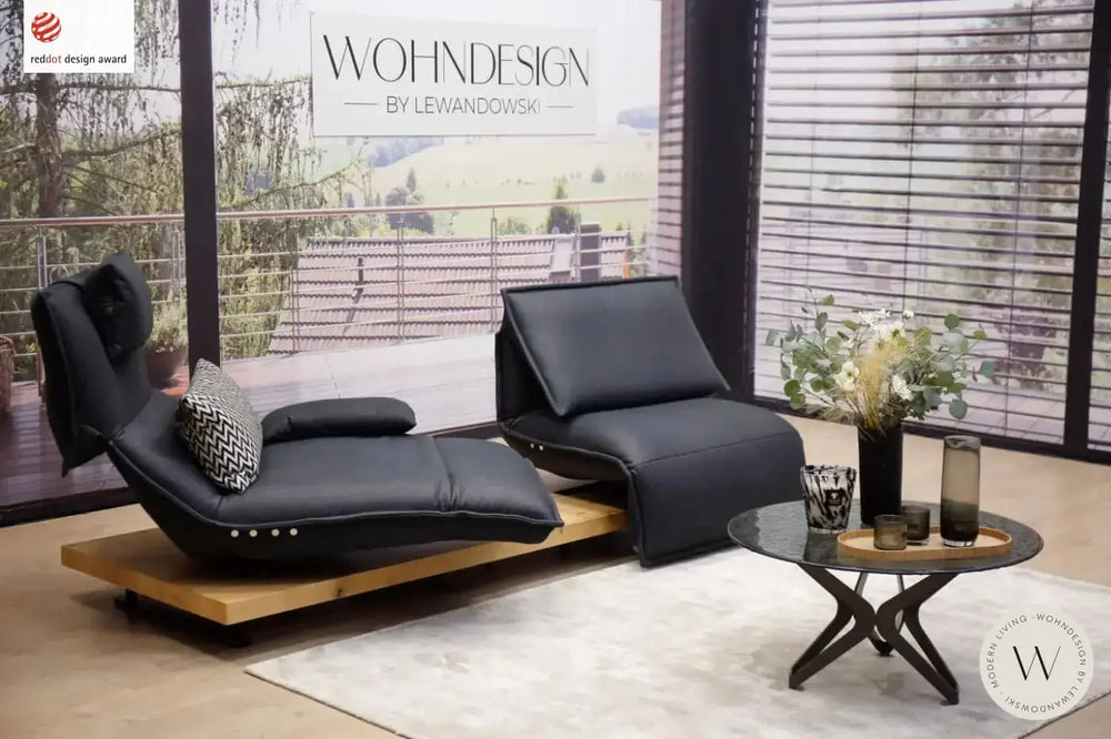 Modell Edit 2 in Leder D Velvet gunmetal Koinor