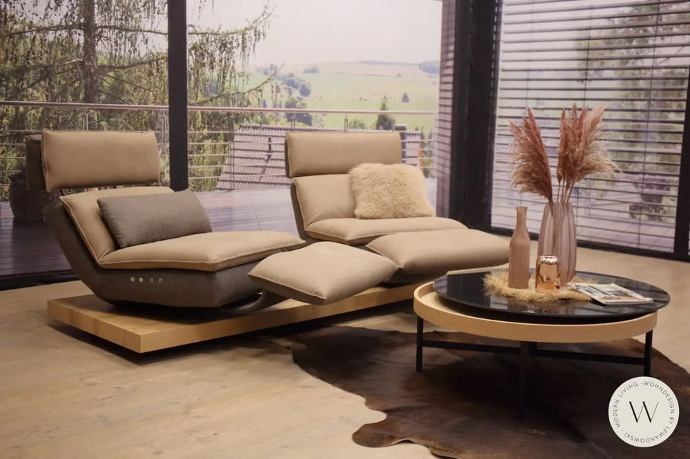 Modell Edon C2 Sofa in Leder A India rhino Koinor