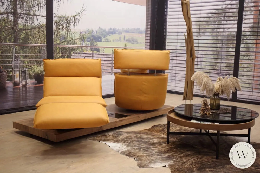 Modell Edon C2 Sofa in Leder A India sun Koinor