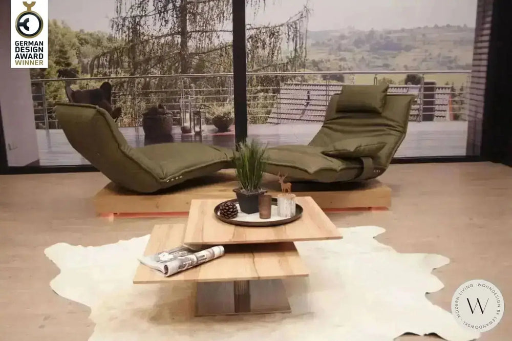 Modell Epos 3 in Leder A India verde Koinor