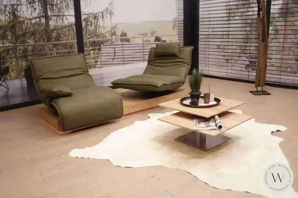 Modell Epos 3 in Leder A India verde Koinor