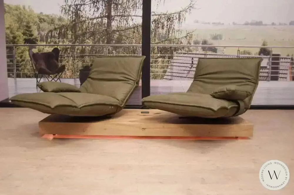 Modell Epos 3 in Leder A India verde Koinor