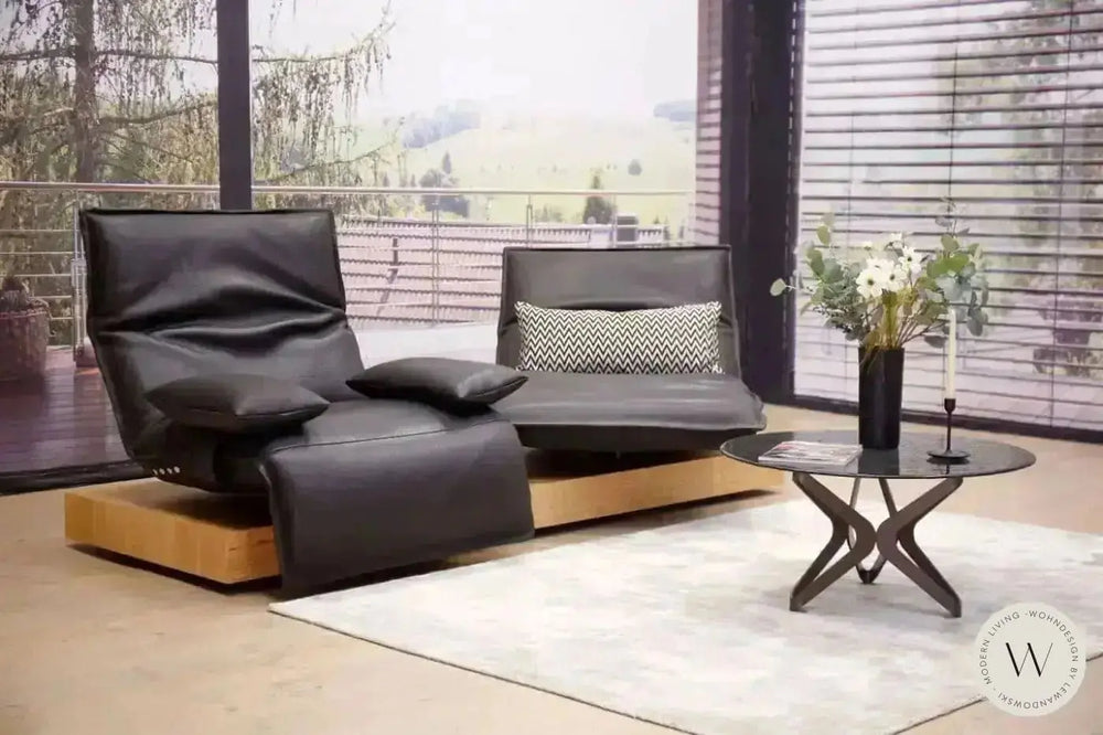 Modell Epos 3 in Leder Naturo quartz Koinor