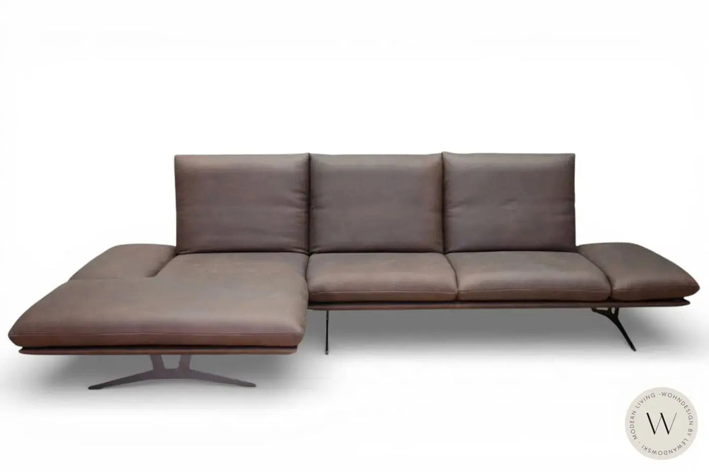 Modell Francis in Leder A India schoko (Ecke links) Koinor