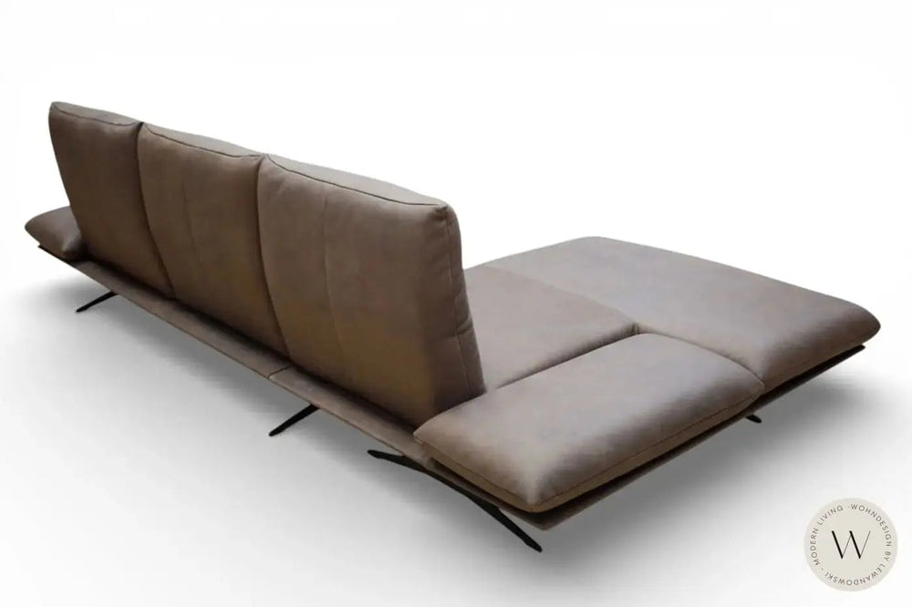 Modell Francis in Leder A India schoko (Ecke links) Koinor