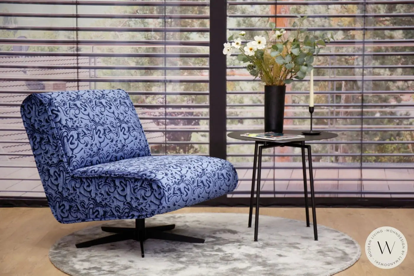 Modell Gismo Sessel in fine Stoff Imagine