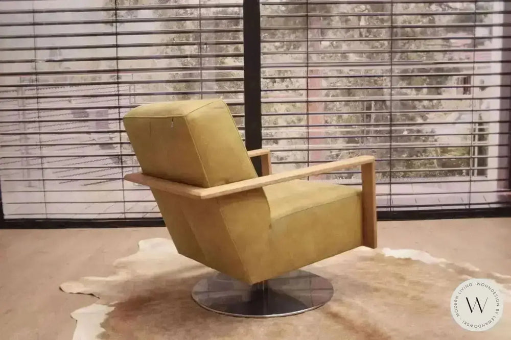 Modell Icarus Sessel in Leder A India pistazie Koinor