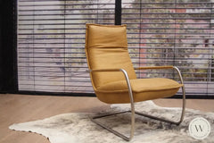 Modell Jody Sessel in Leder C Revolution mustard Koinor