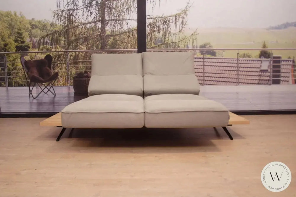 Modell Phönix Sofa in Leder A India asphalt Koinor
