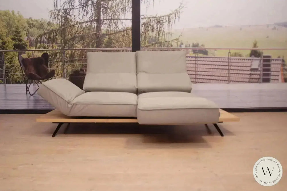 Modell Phönix Sofa in Leder A India asphalt Koinor