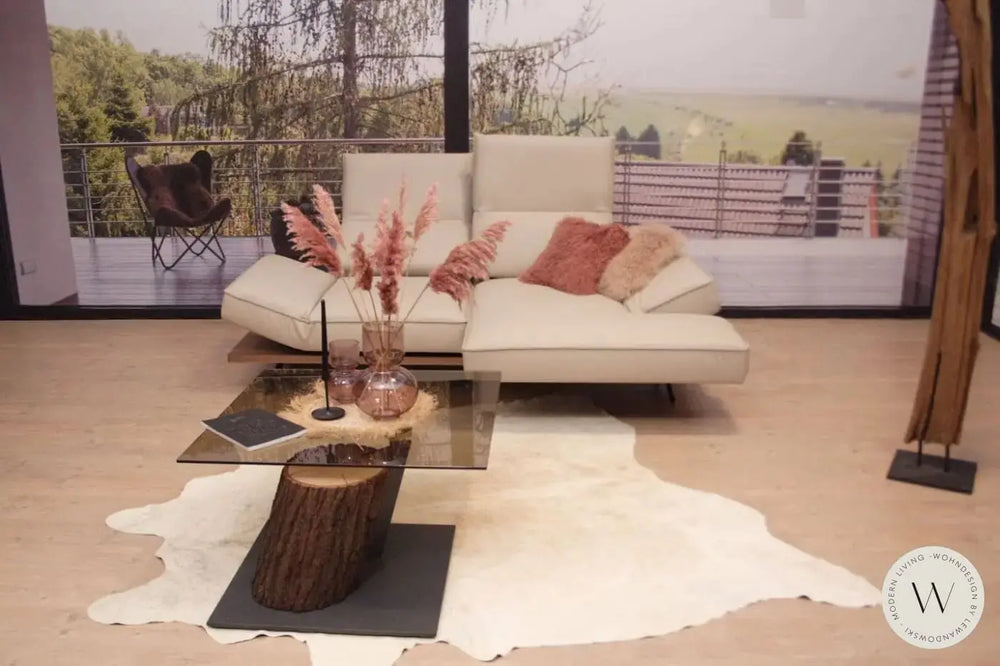 Modell Phönix in Leder B Bull sabbia Koinor