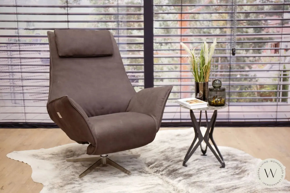 Modell Safira inkl. Akku + Kissen in Leder D Denver cottage Koinor