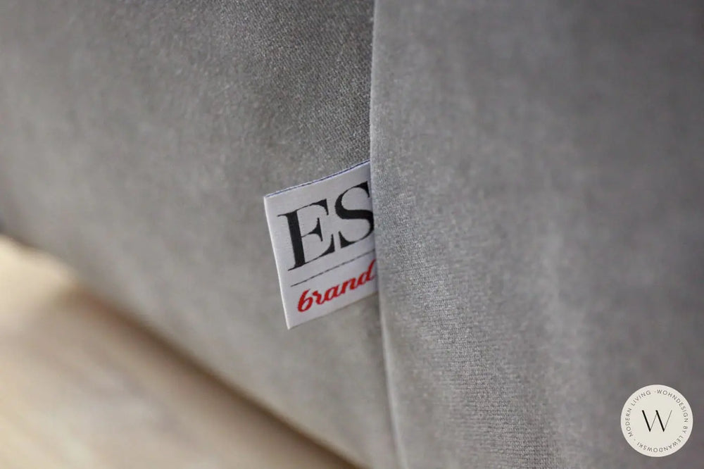 Modell Vivo Eckgarnitur in Stoff Ashgrey * Abverkauf * ES brand