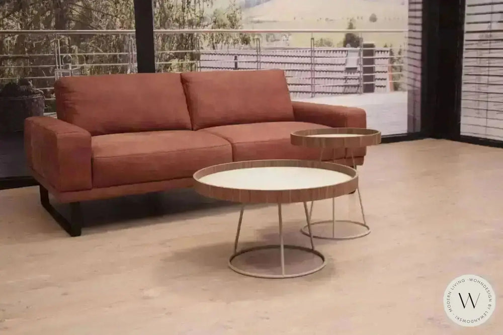 Modell WK 864 Nussbaum 2-Satztisch Ronald Schmitt