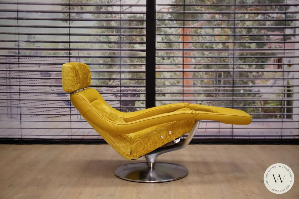 Modell YOKO N°3 in Leder B Bull giallo Koinor
