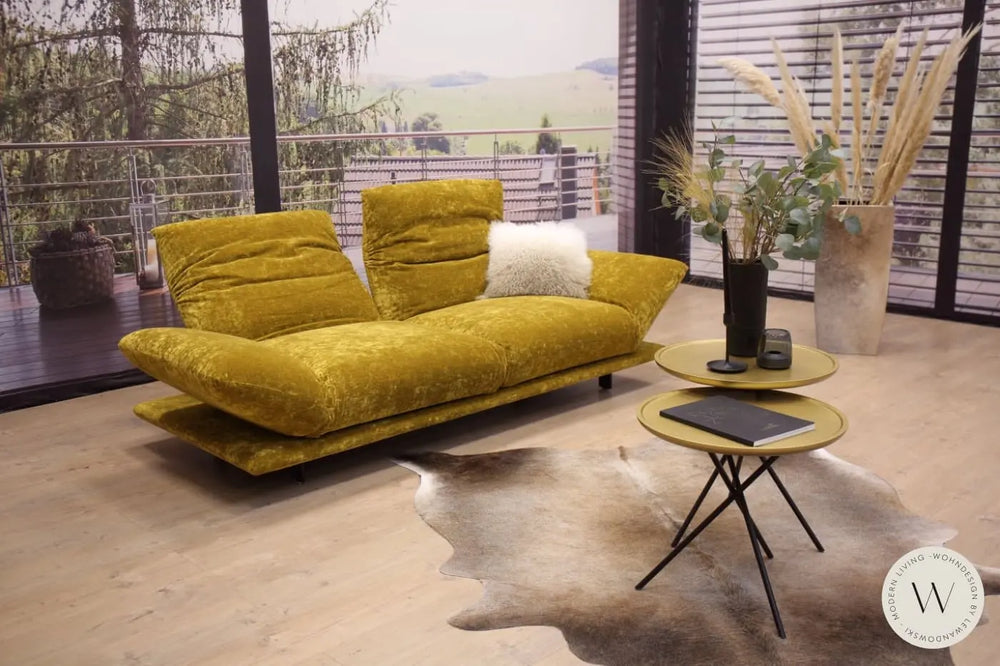 Multifunktionssofa Modell Pirou in Stoff Boheme barrique Bullfrog