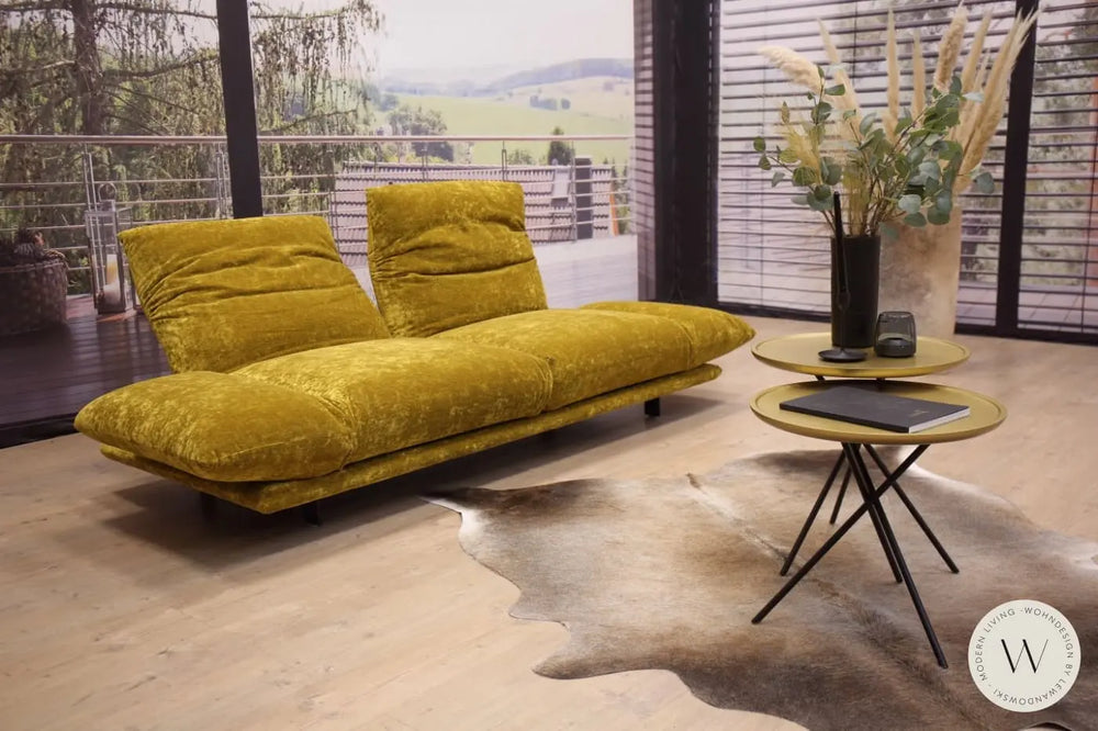 Multifunktionssofa Modell Pirou in Stoff Boheme barrique Bullfrog