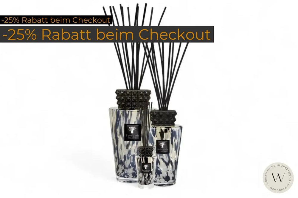 Raumduft Totem Black Pearls Luxury Bottle Diffuser mini 250 ml Baobab Collection