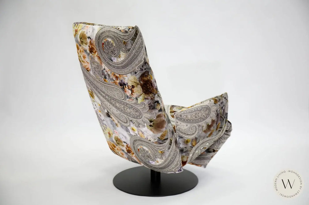 Relaxsessel Baboo in Stoff Paisley umbra Bullfrog