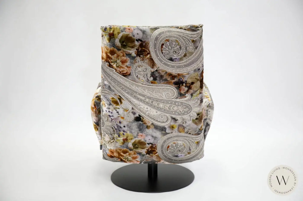 Relaxsessel Baboo in Stoff Paisley umbra Bullfrog