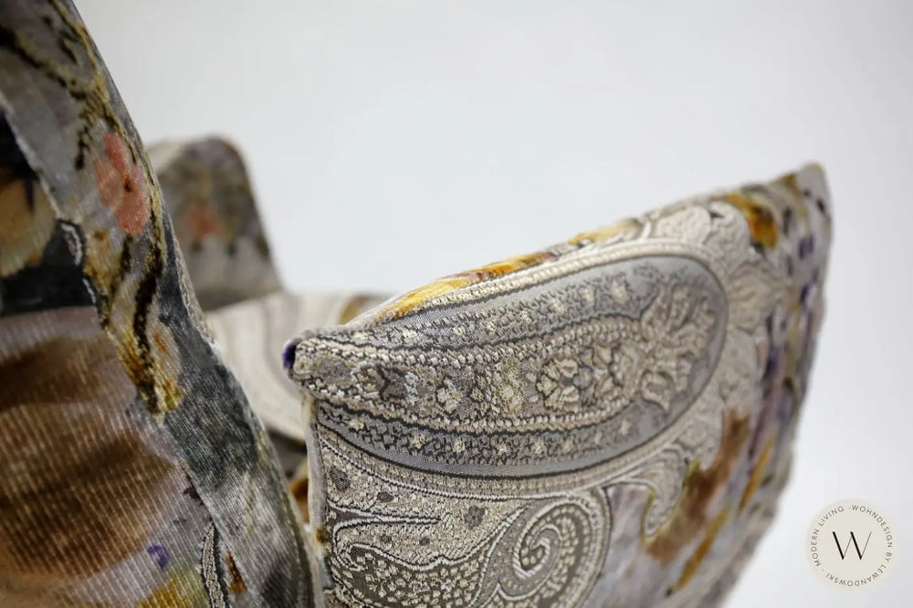 Relaxsessel Baboo in Stoff Paisley umbra Bullfrog