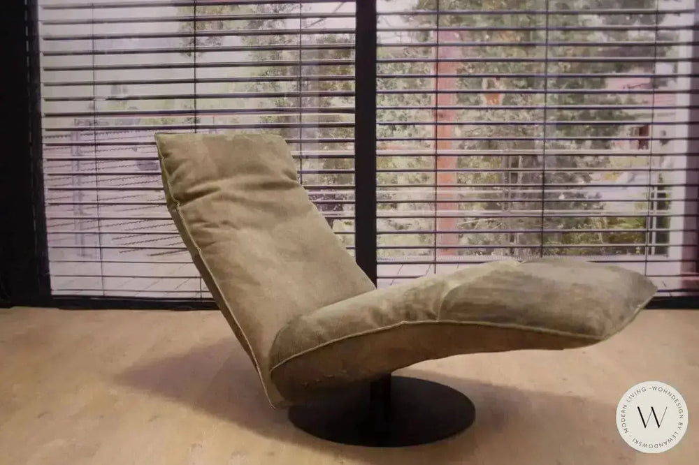 Relaxsessel Modell Baboo 173F inkl. Akku  Leder Crazy nubuk Bullfrog