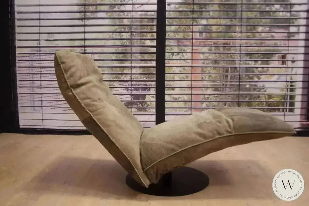 Relaxsessel Modell Baboo 173F inkl. Akku  Leder Crazy nubuk Bullfrog