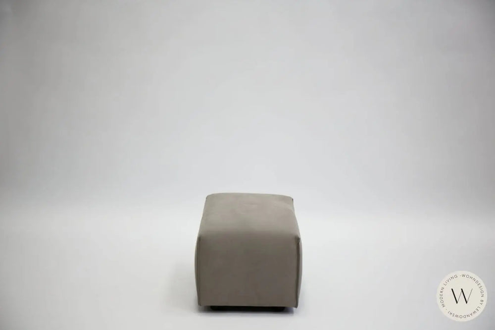 Relaxsessel Modell Twister inkl. Hocker in Leder Alpaca Bullfrog