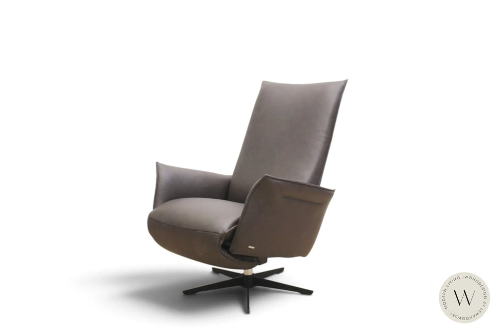 Relaxsessel Star inkl. Akku & Kissen in Leder B Bonito noce Koinor