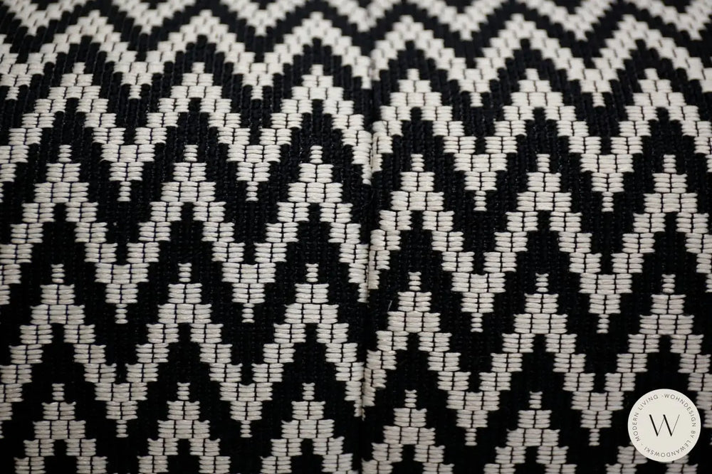 Relaxsessel Twister in Stoff Emotion black/white Bullfrog