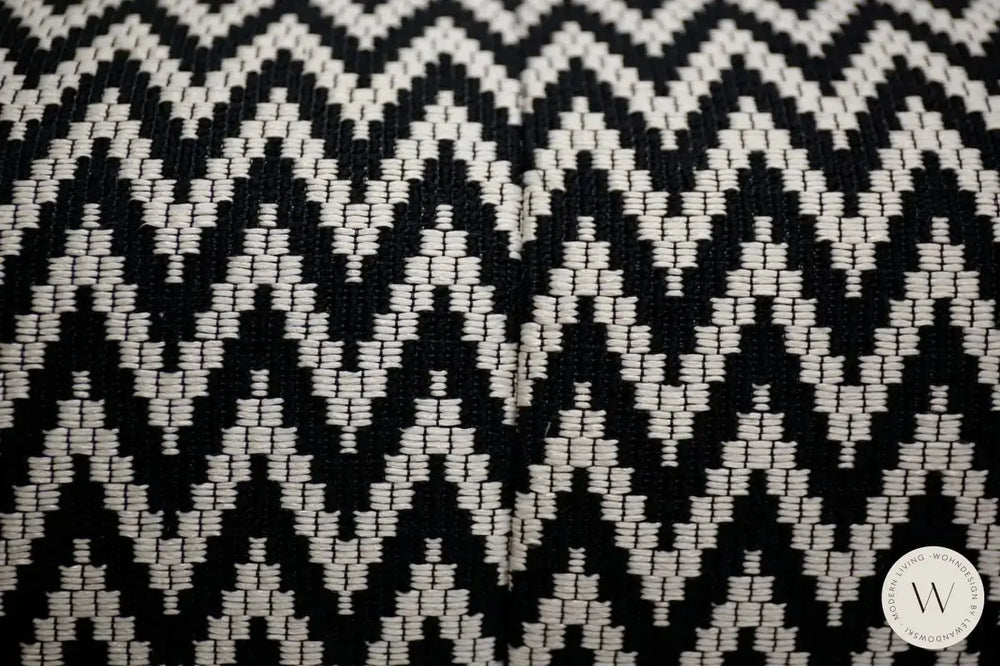 Relaxsessel Twister in Stoff Emotion black/white Bullfrog